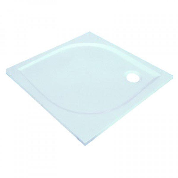 Sanotechnik ANETA Eckbrausetasse aus gegossenem Marmor Sanotechnik