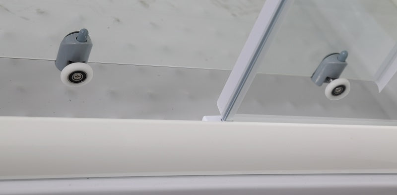 Sanotechnik B13 Eckduschkabine, Weiß Sanotechnik