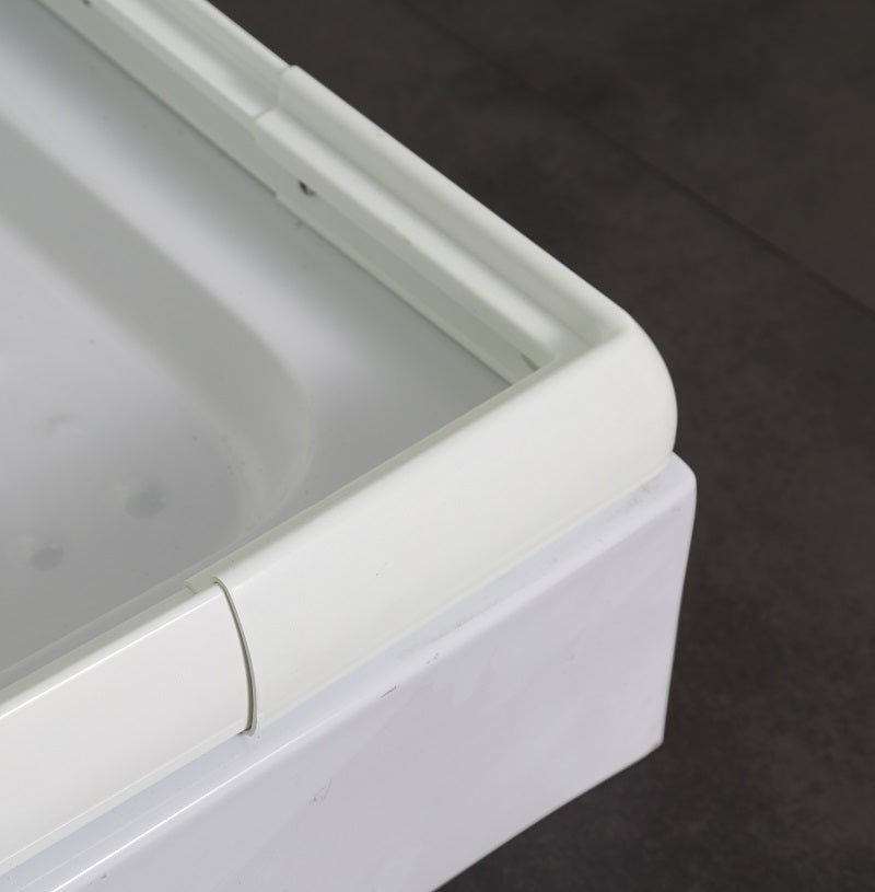 Sanotechnik B13 Eckduschkabine, Weiß Sanotechnik