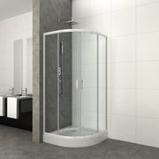 Sanotechnik Q-Serie Rundduschkabine, Weiß Sanotechnik
