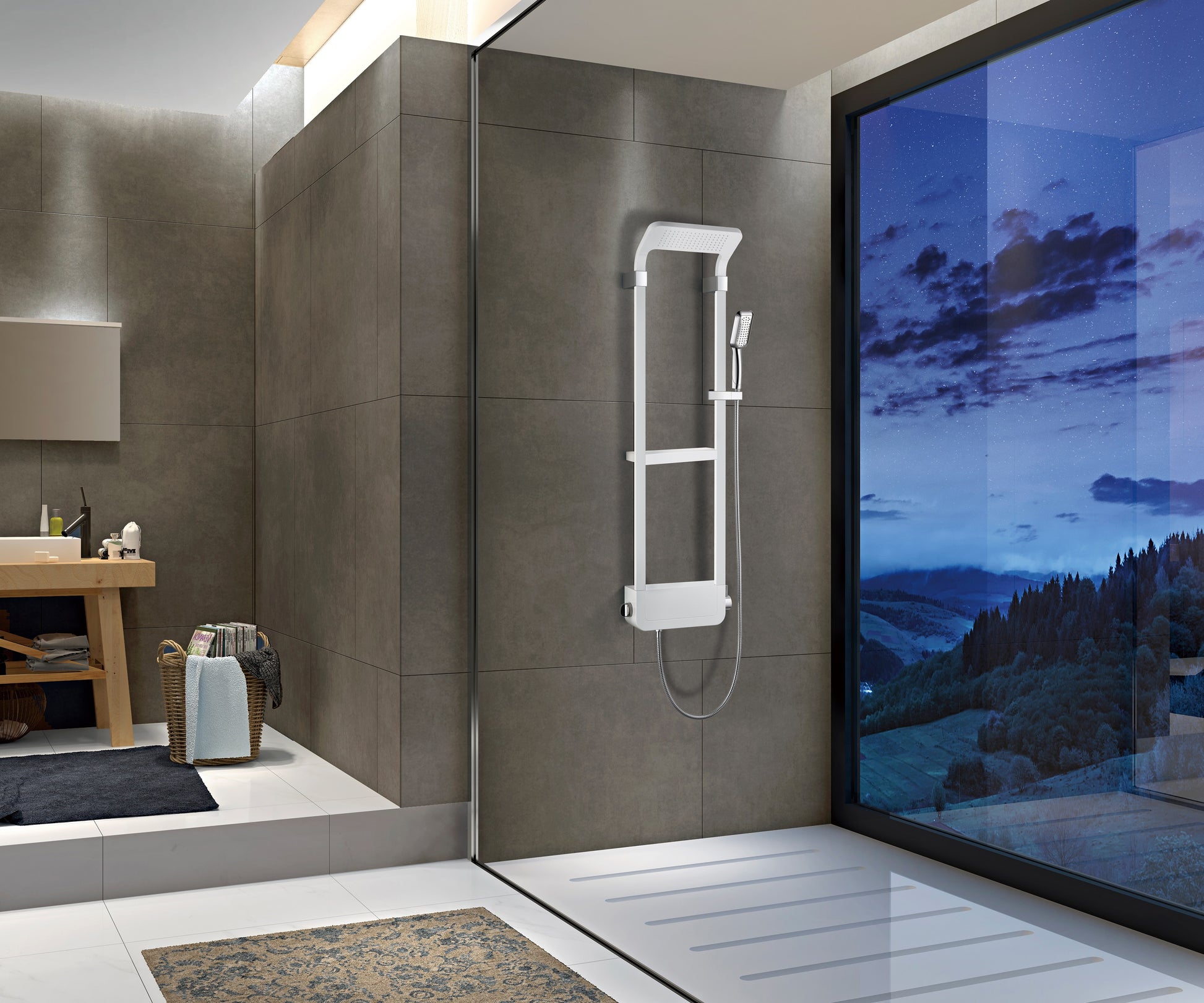 Sanotechnik MALAGA Überkopfbrause Set Sanotechnik