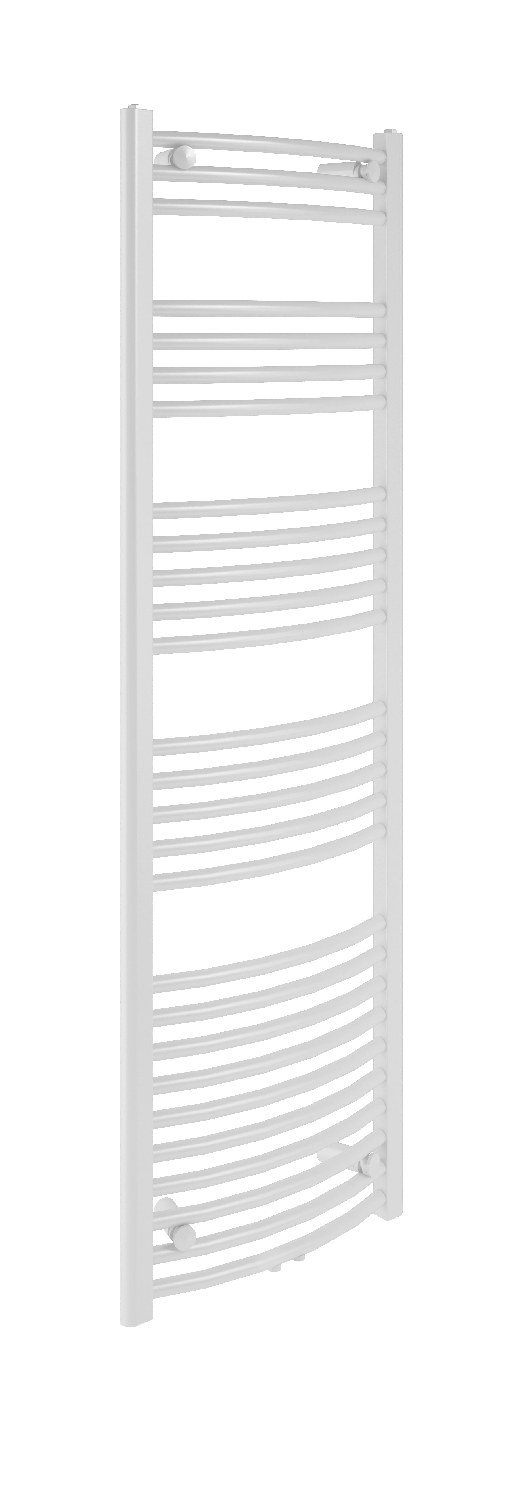 Sanotechnik BARI Design Heizkörper in Weiß - Gebogene Form Sanotechnik