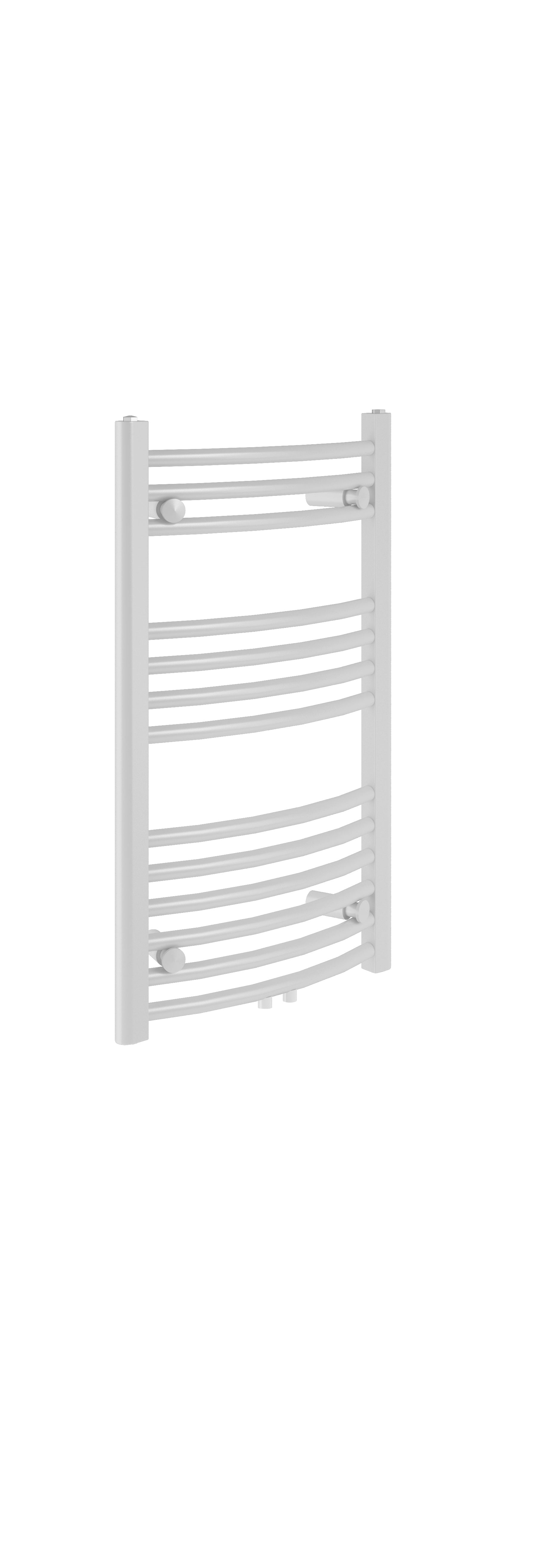 Sanotechnik BARI Design Heizkörper in Weiß - Gebogene Form Sanotechnik