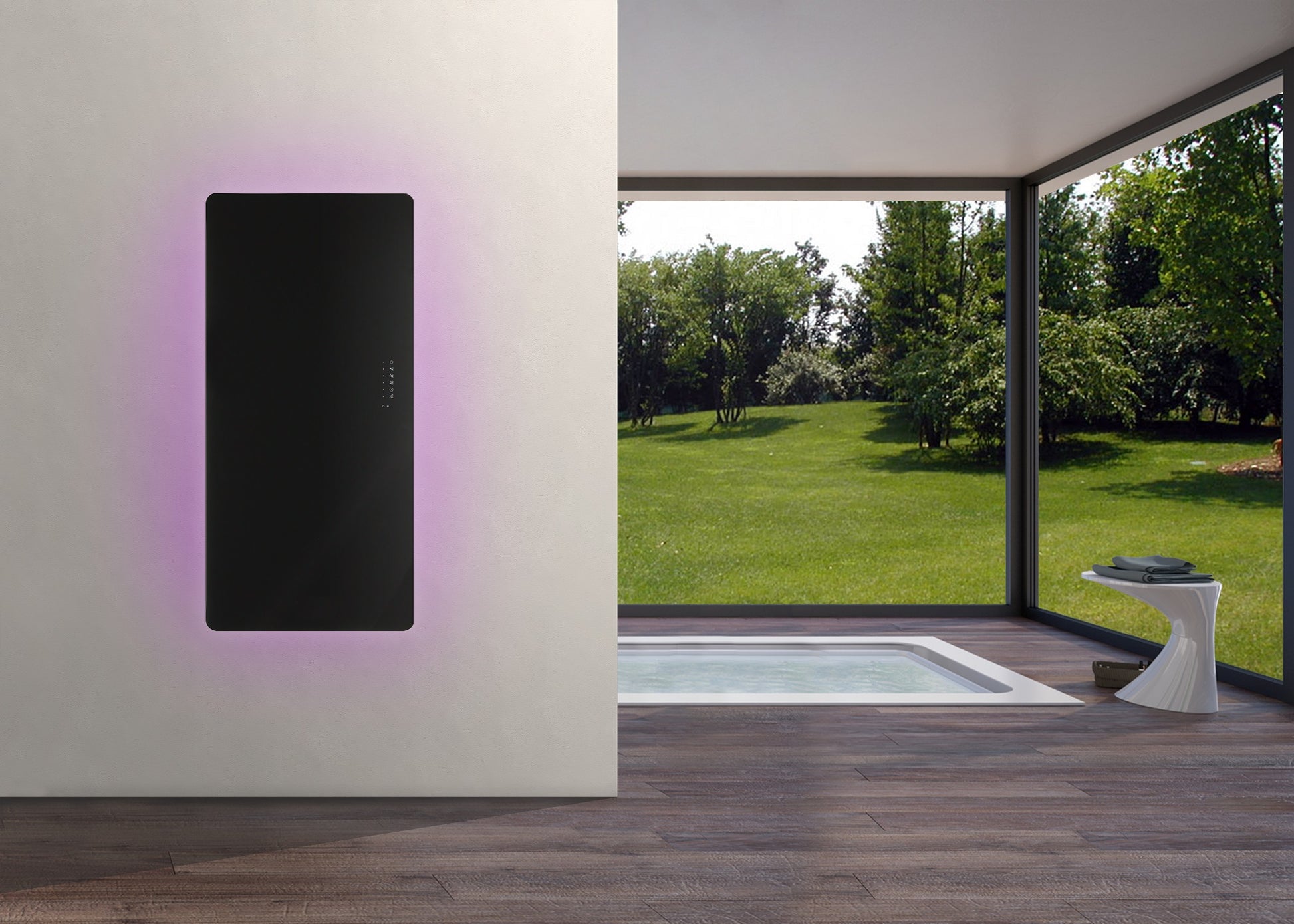 Sanotechnik E-ROM Design Heizkörper Schwarz Sanotechnik