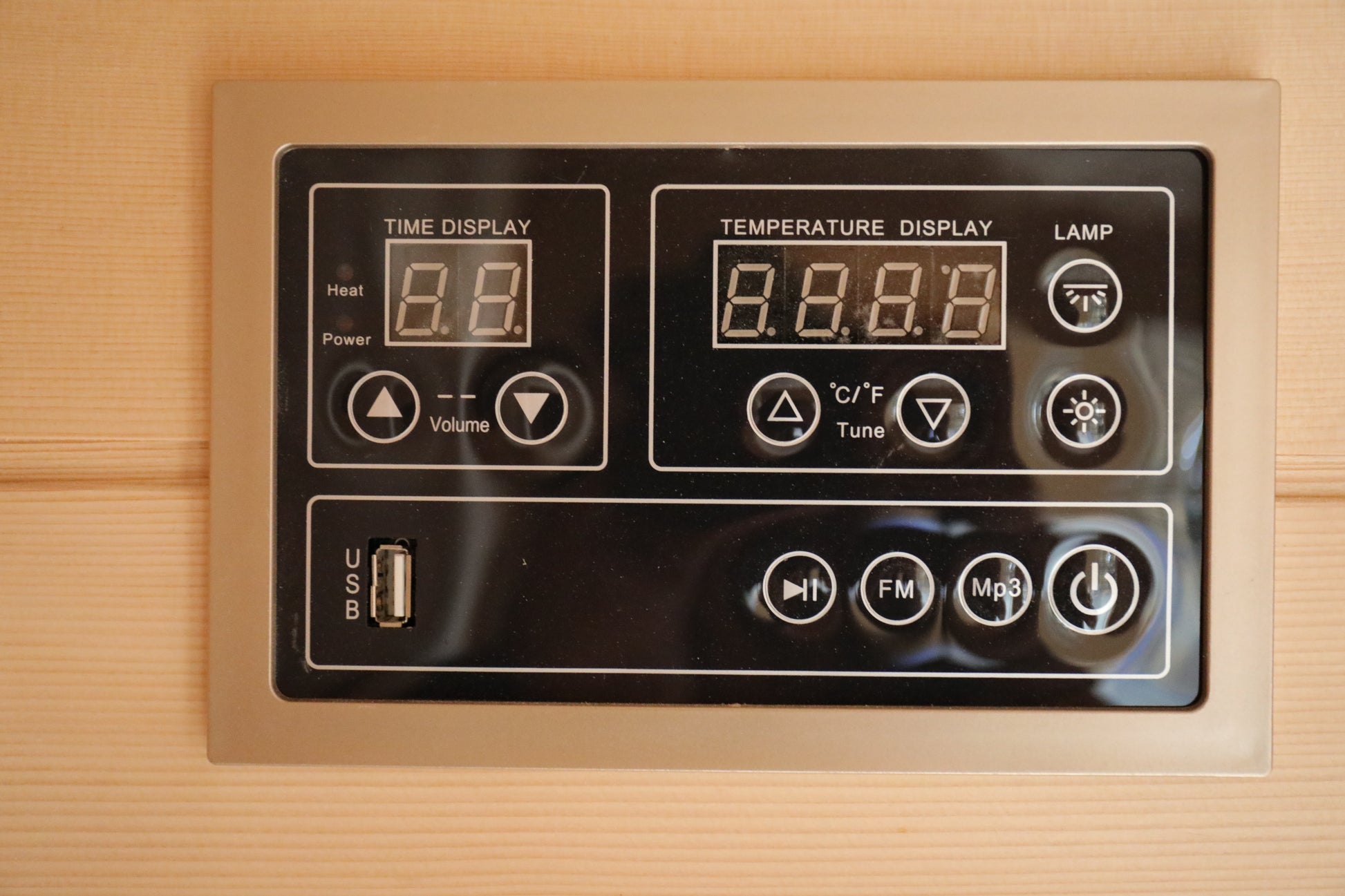 Sanotechnik Infrarotkabine TRENDY Austattung: elektronisches Bedienelement