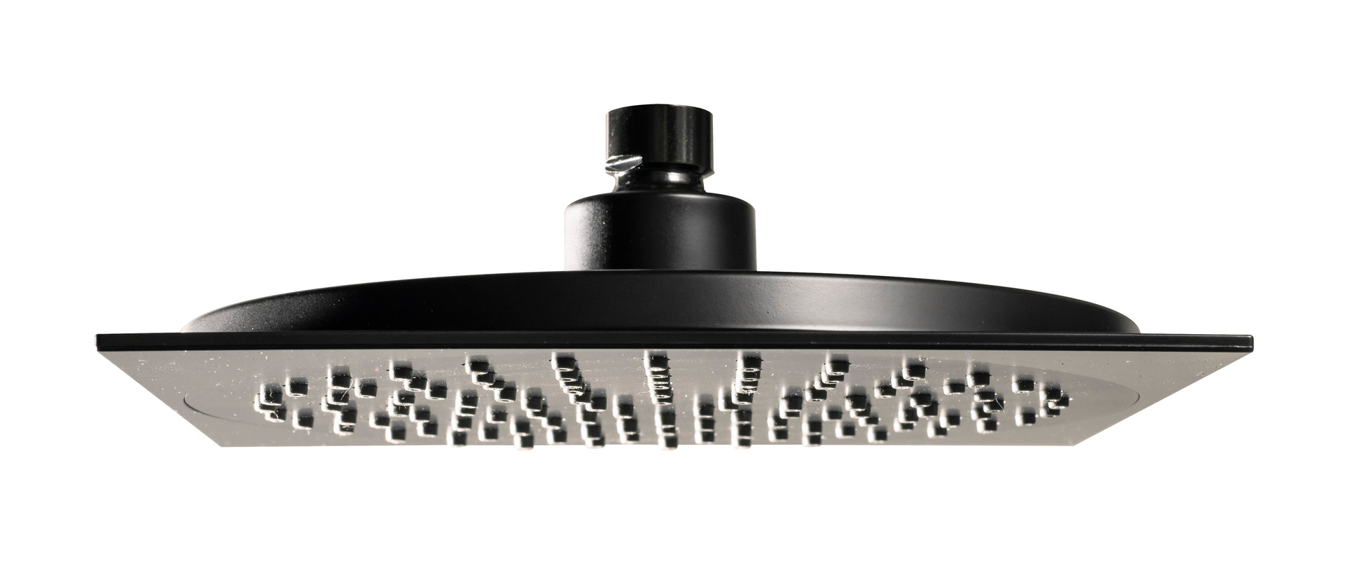 Sanotechnik Überkopfbrause in Mattschwarz Sanotechnik