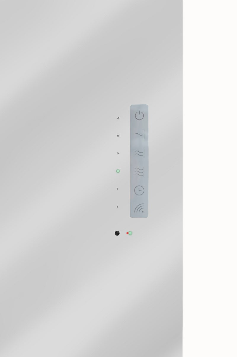 Sanotechnik E-ROM Design Heizkörper mit  Spiegel Sanotechnik