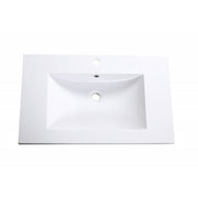 Sanotechnik Auflagewaschtisch aus Kunstmarmor Sanotechnik