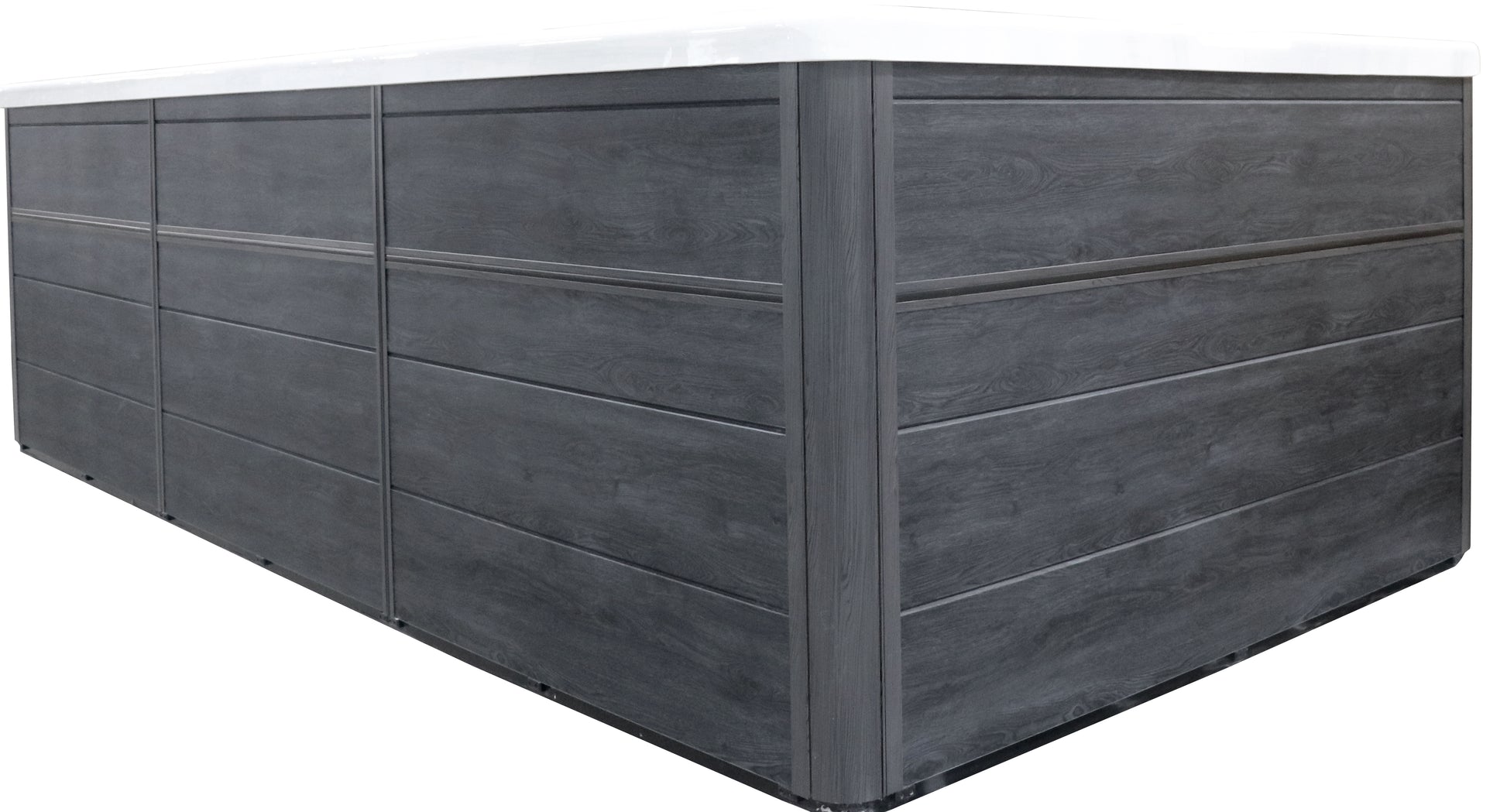 Sanotechnik Schwimm-Whirlpool IBIZA mit 27 Massagedüsen für 3 Personen mit WiFi-Steuersystem, Bluetooth Audiosystem und LED Beleuchtung