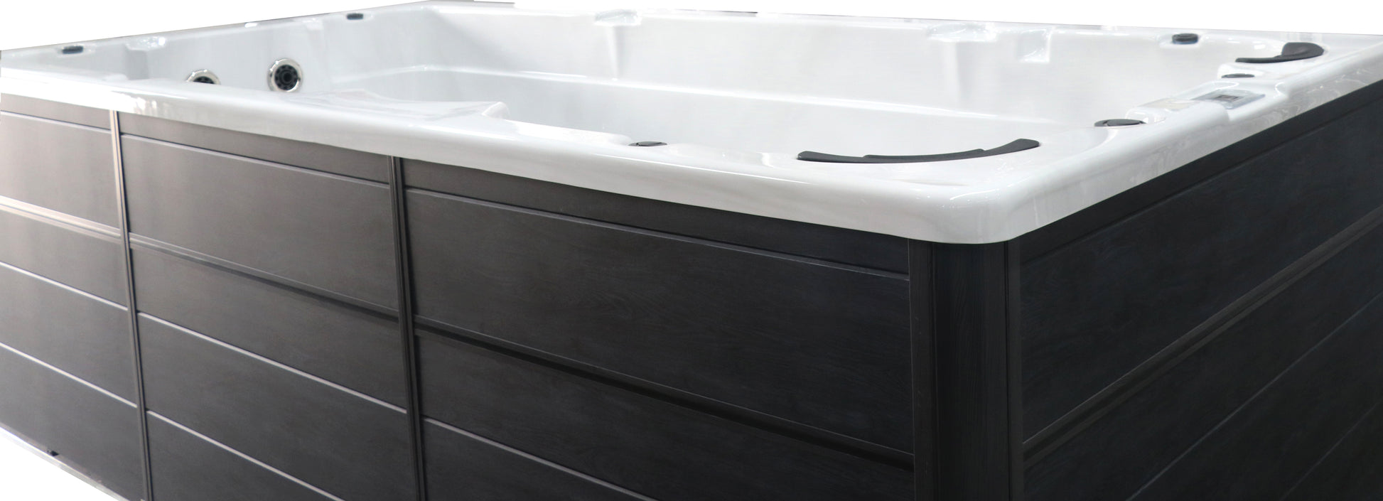 Sanotechnik Schwimm Whirlpool MENORCA - Seitenansicht