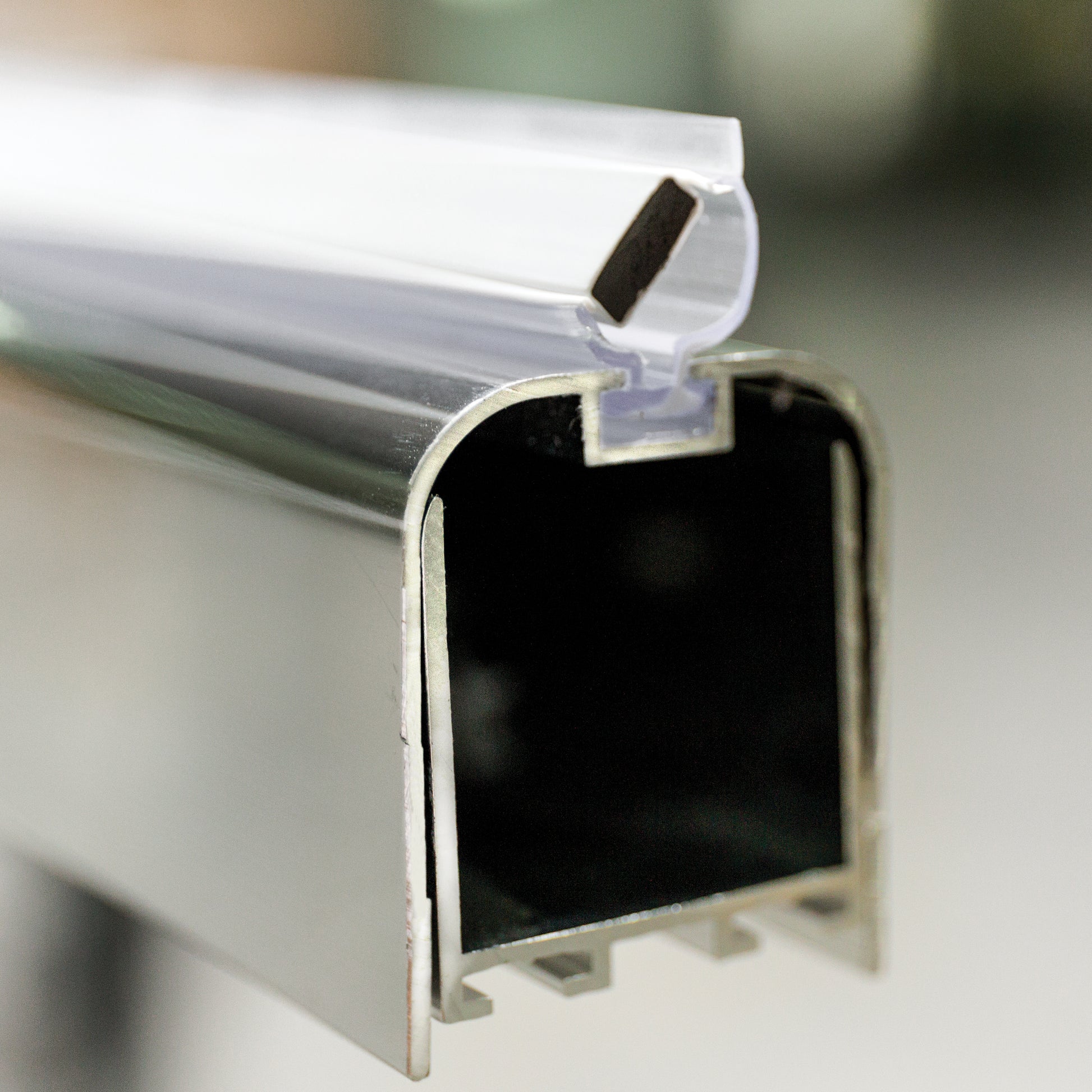 Sanotechnik Wandprofil in Chrom Bauprofi