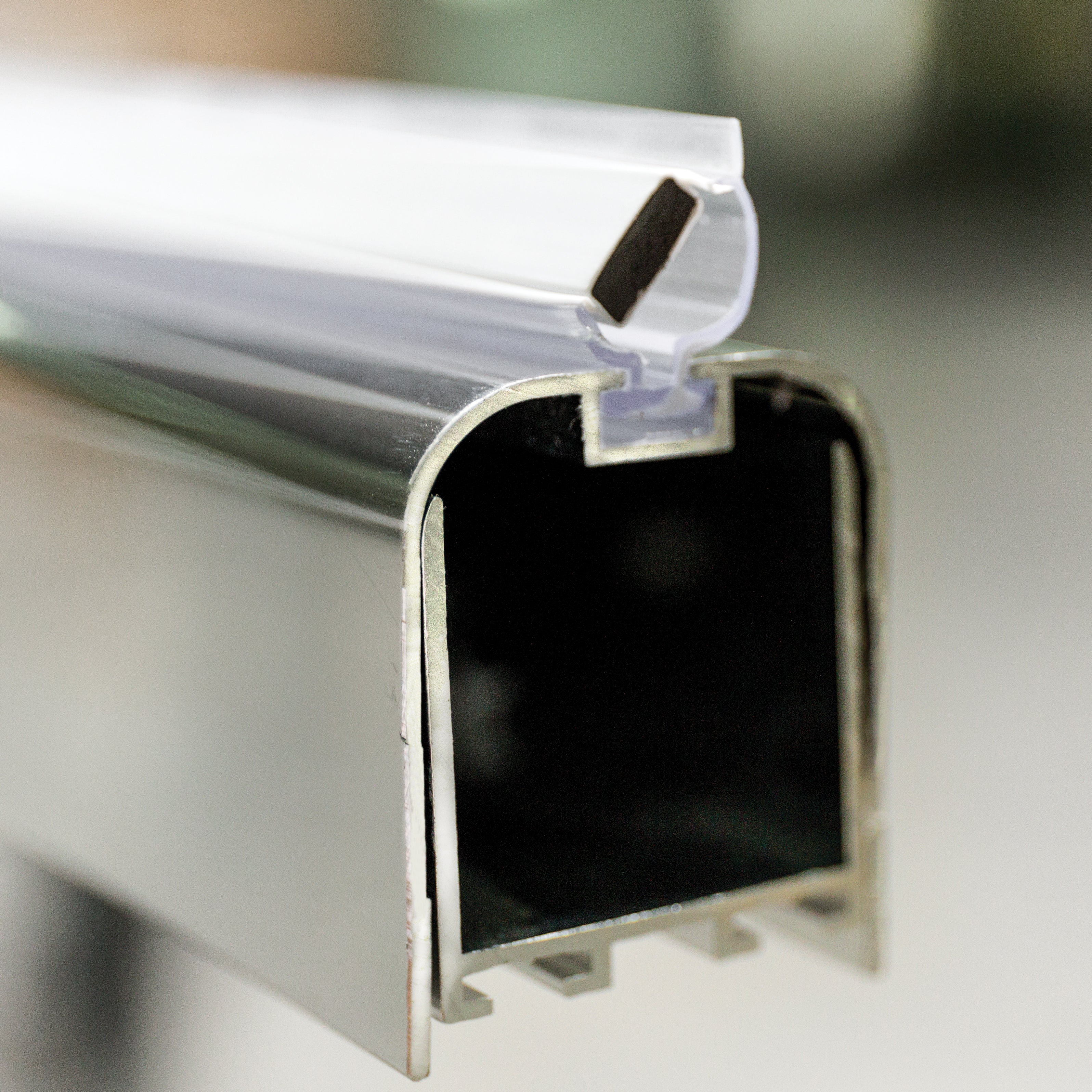 Sanotechnik Wandprofil in Chrom Bauprofi