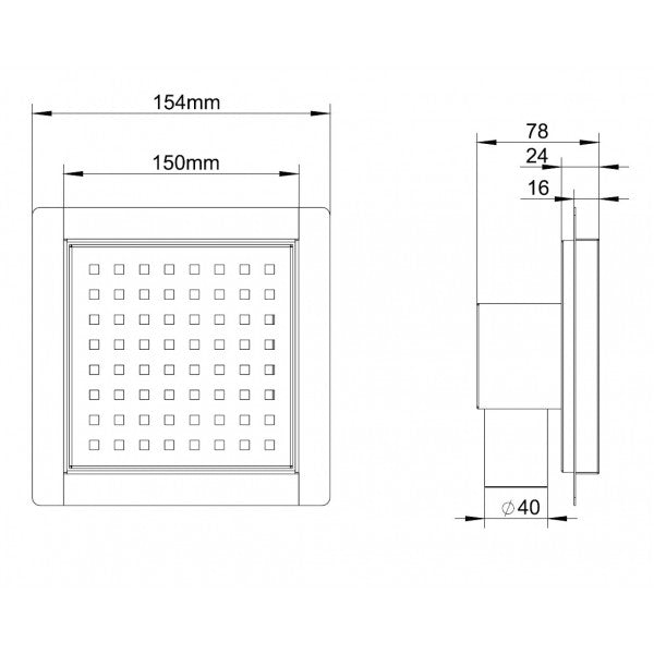 Sanotechnik Bodensiphon Sanotechnik