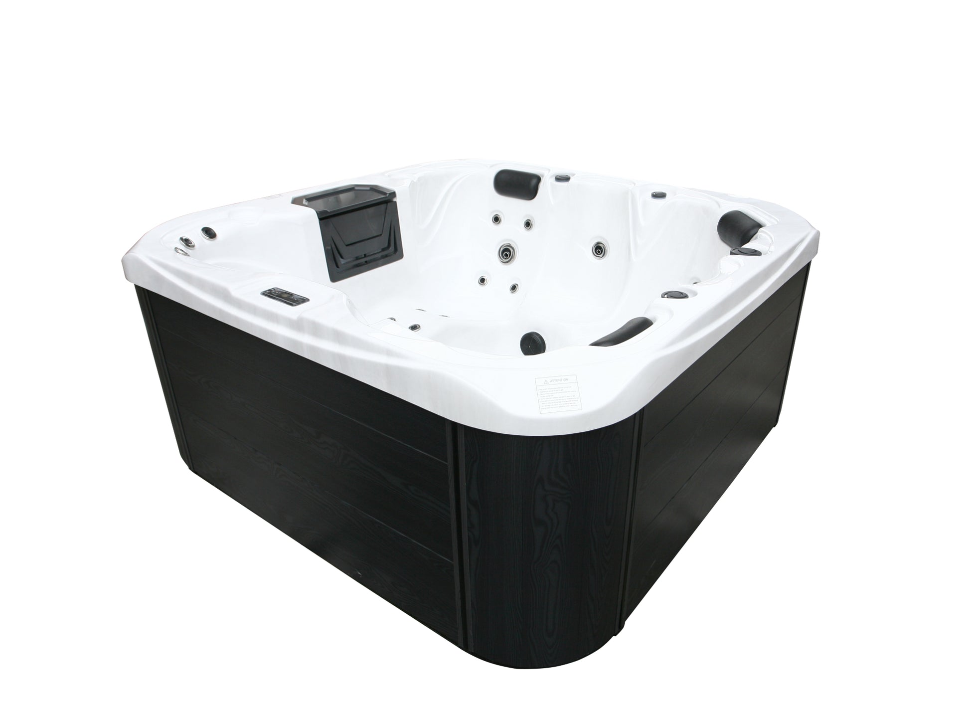 Sanotechnik Whirlpool TAHITI mit 31 Massagedüsen für 5 Personen mit Bluetooth Audio System, WiFi Fernbedienung und LED Beleuchtung 