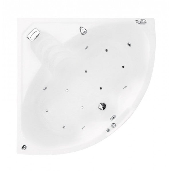 Sanotechnik Set-Angebot Whirlpool System Flüsterpool mit Badewanne Riviera SanoWhirl, Sanotechnik