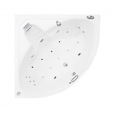 Sanotechnik Set-Angebot Whirlpool POWER DE LUXE mit Badewanne RIVIERA Sanotechnik, Sanowhirl