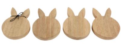 Home36 Untersetzer "Rabbit" 4er Set